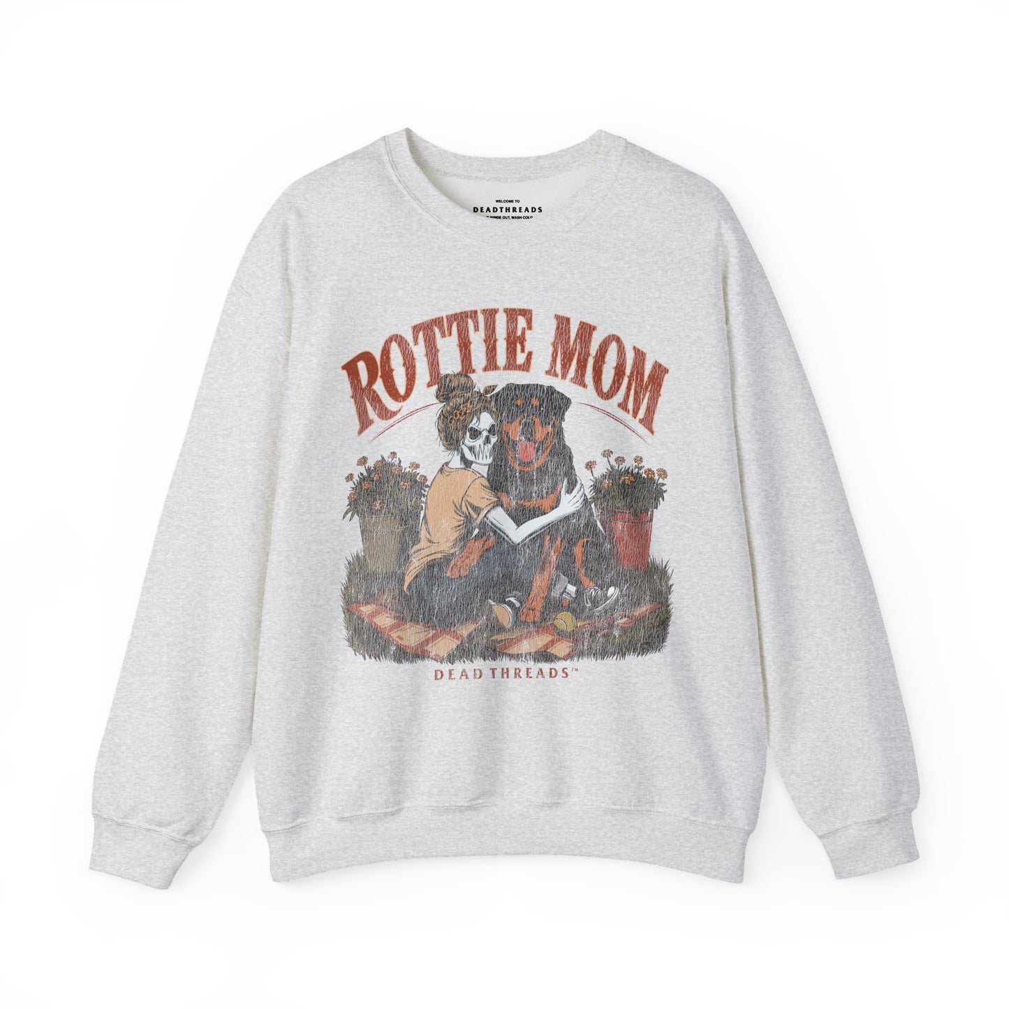ROTTIE MOM - CREWNECK SWEATSHIRT