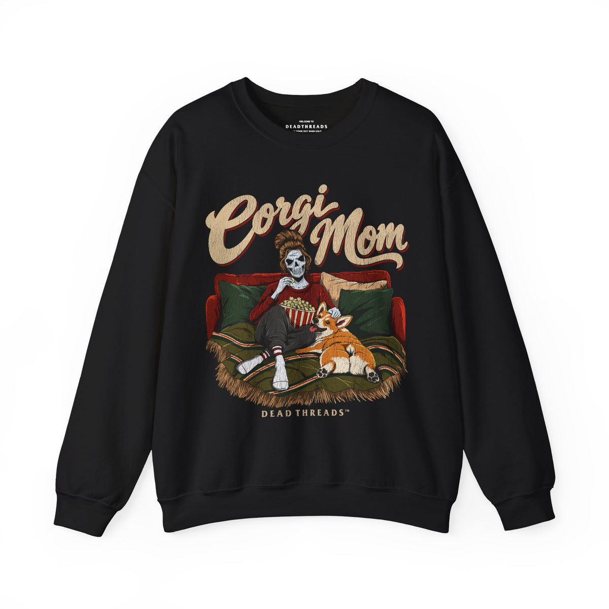 CORGI MOM - CREWNECK SWEATSHIRT