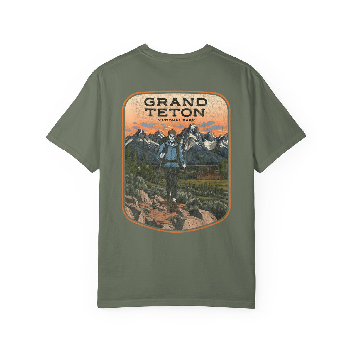 GRAND TETON NATIONAL PARK (FEMALE) - “DT ESSENTIAL" PREMIUM T-SHIRT