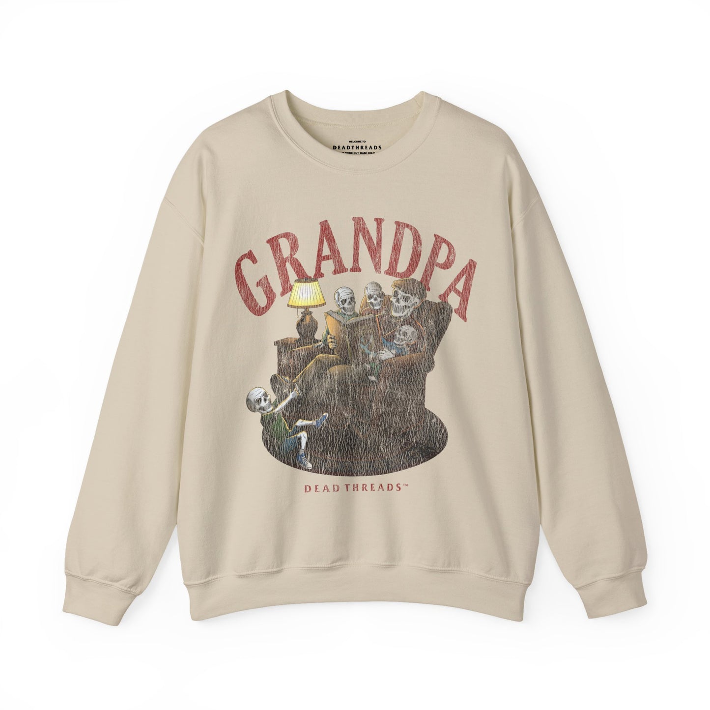 GRANDPA v4 - CREWNECK SWEATSHIRT