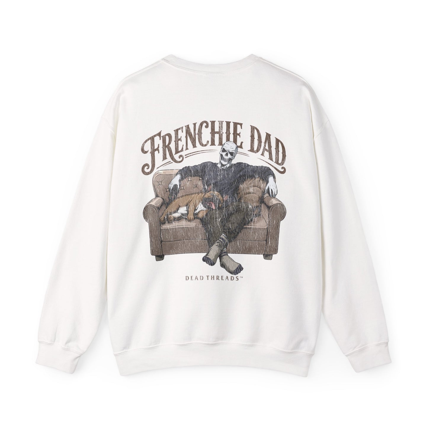 FRENCHIE DAD - “DT ESSENTIAL" CREWNECK SWEATSHIRT