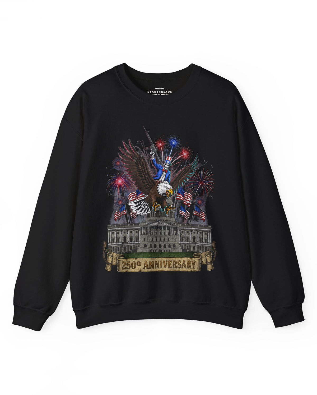 250th ANNIVERSARY v1 - CREWNECK SWEATSHIRT – Sweatshirt – Dead Threads Apparel