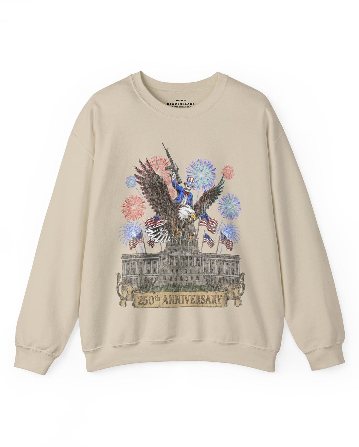 250th ANNIVERSARY v1 - CREWNECK SWEATSHIRT – Sweatshirt – Dead Threads Apparel