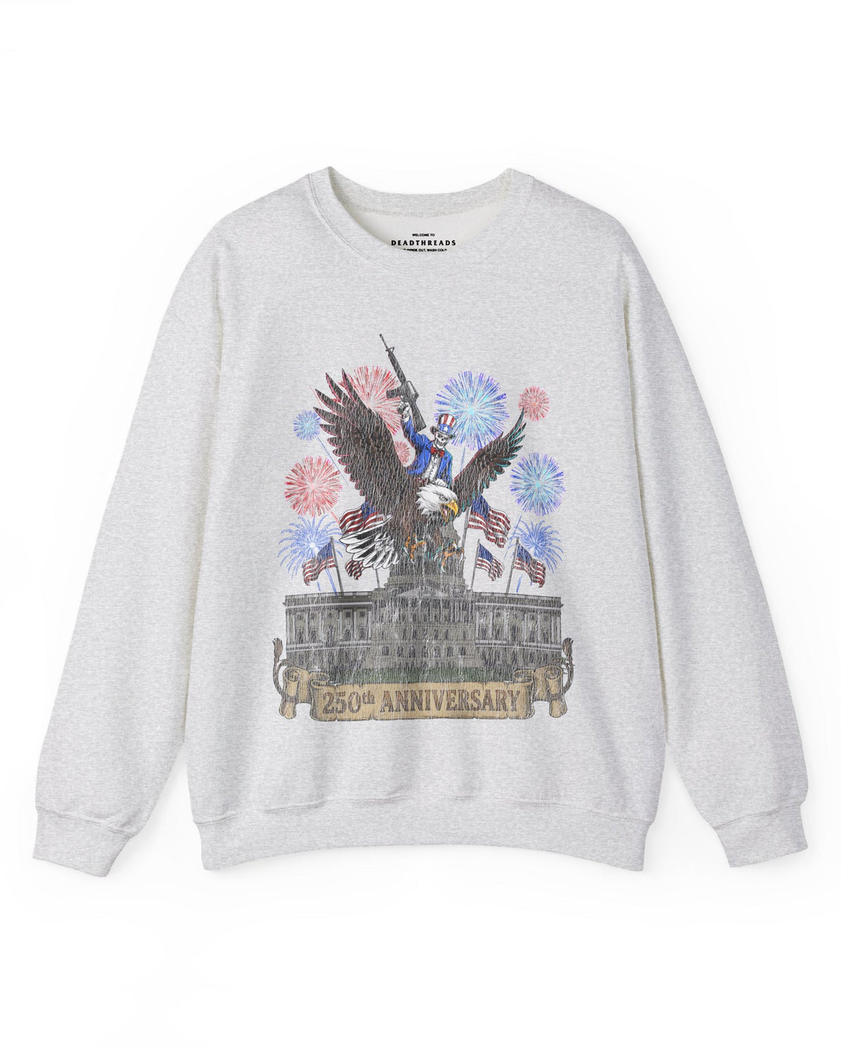 250th ANNIVERSARY v1 - CREWNECK SWEATSHIRT – Sweatshirt – Dead Threads Apparel