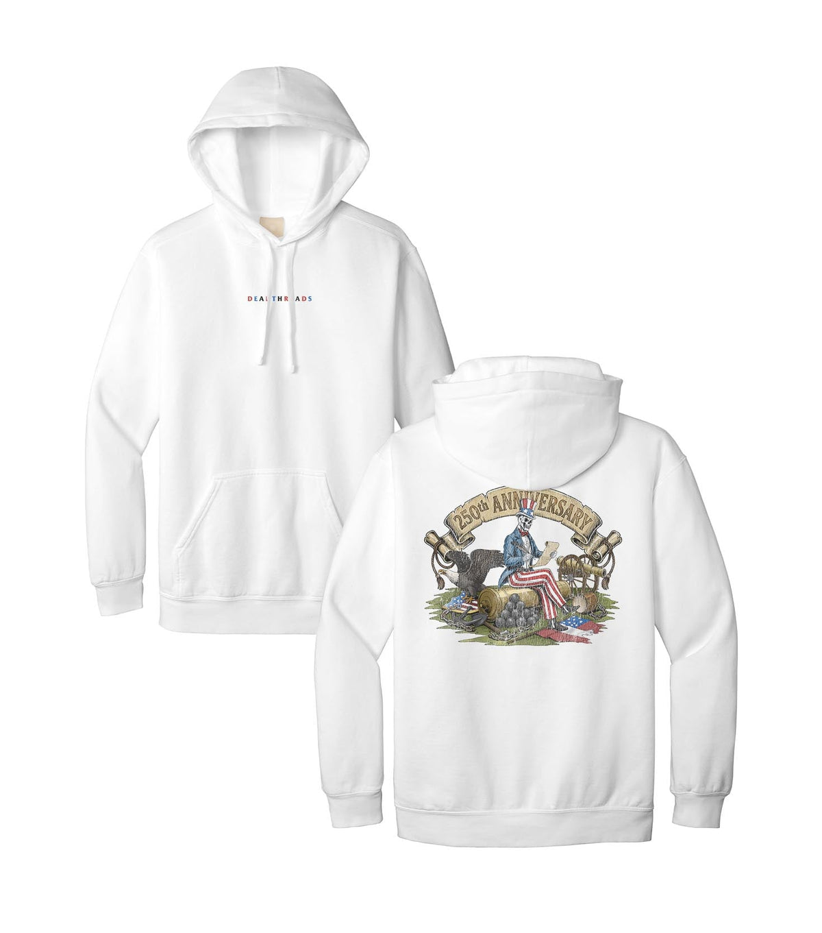 250th ANNIVERSARY v1 - “DT ESSENTIAL" HOODIE – Hoodie – Dead Threads Apparel