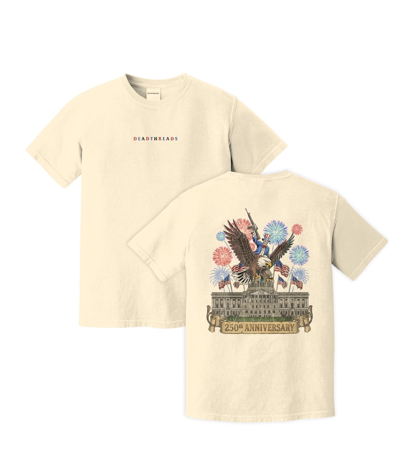 250th ANNIVERSARY v1 - “DT ESSENTIAL" PREMIUM T-SHIRT – T-Shirt – Dead Threads Apparel