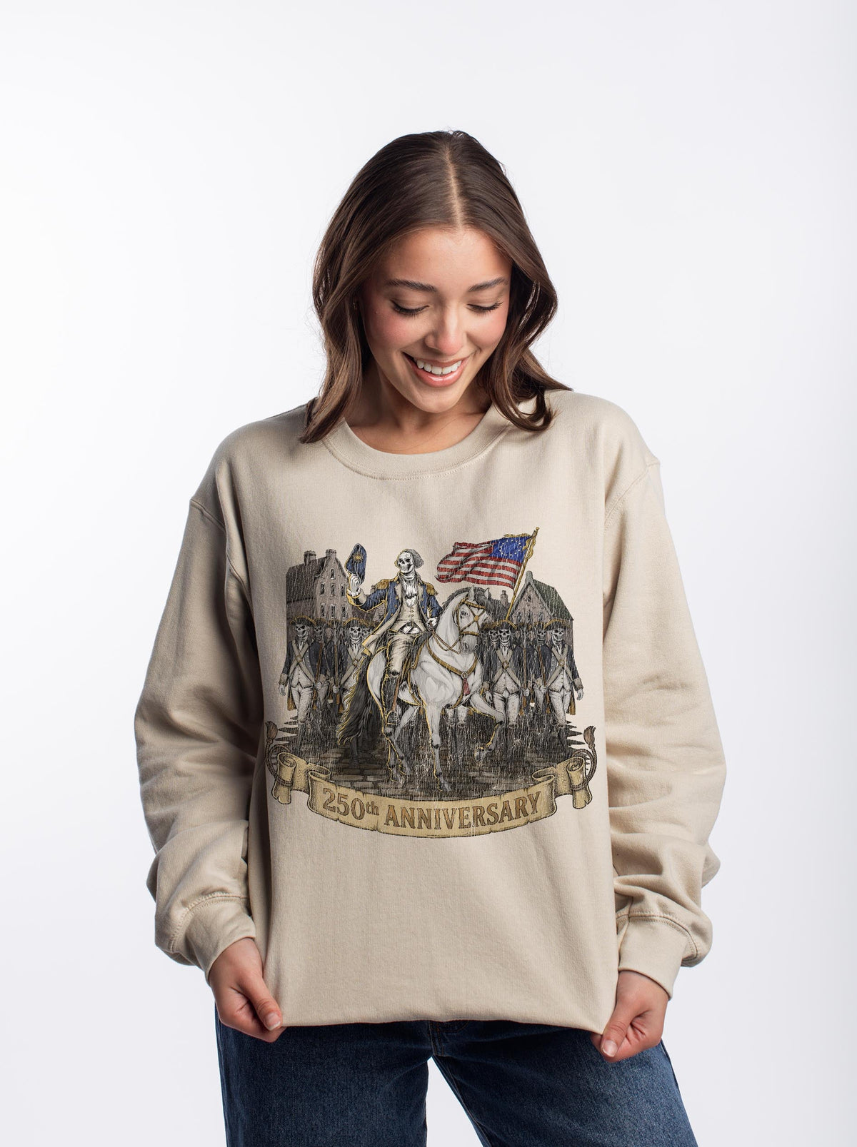 250th ANNIVERSARY v2 - CREWNECK SWEATSHIRT – Sweatshirt – Dead Threads Apparel