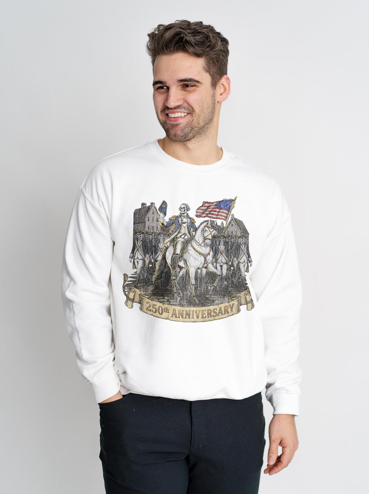 250th ANNIVERSARY v2 - CREWNECK SWEATSHIRT – Sweatshirt – Dead Threads Apparel