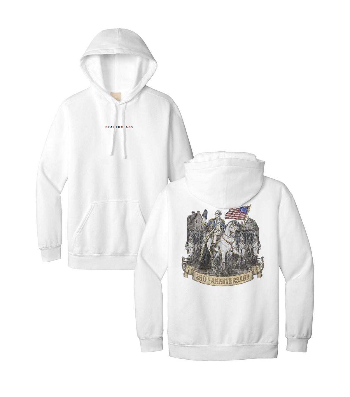 250th ANNIVERSARY v2 - “DT ESSENTIAL" HOODIE – Hoodie – Dead Threads Apparel