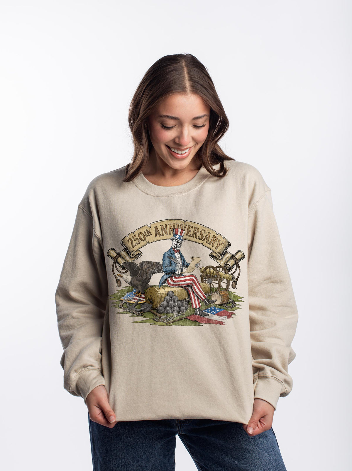250th ANNIVERSARY v3 - CREWNECK SWEATSHIRT – Sweatshirt – Dead Threads Apparel