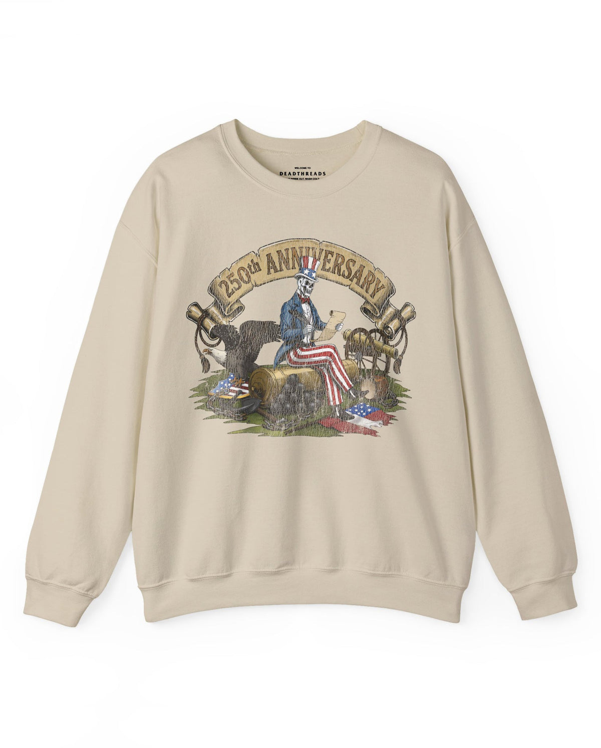 250th ANNIVERSARY v3 - CREWNECK SWEATSHIRT – Sweatshirt – Dead Threads Apparel