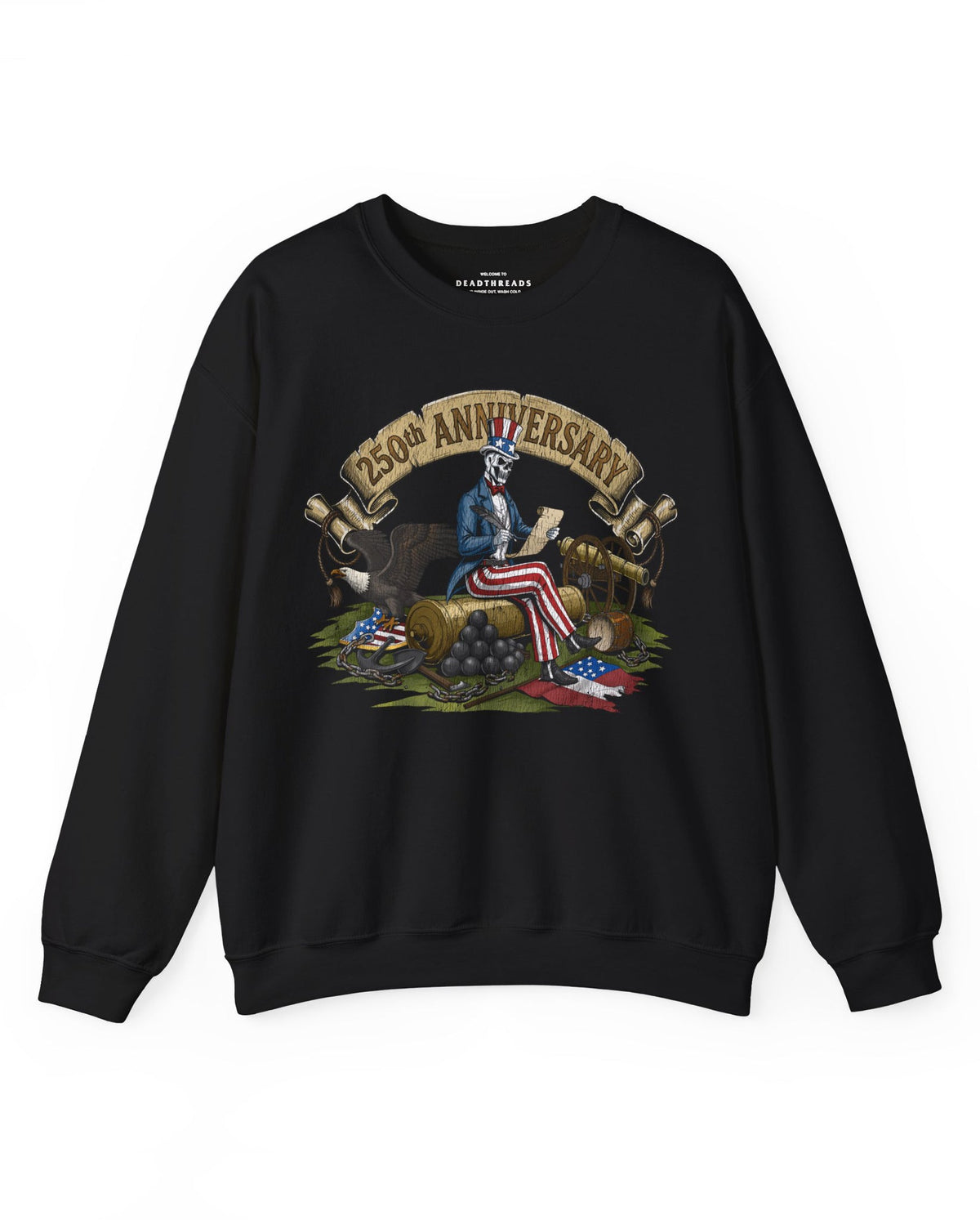 250th ANNIVERSARY v3 - CREWNECK SWEATSHIRT – Sweatshirt – Dead Threads Apparel