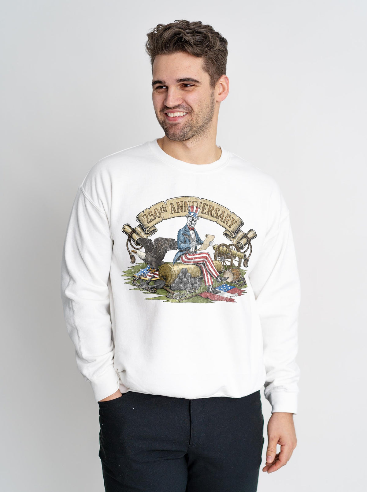 250th ANNIVERSARY v3 - CREWNECK SWEATSHIRT – Sweatshirt – Dead Threads Apparel