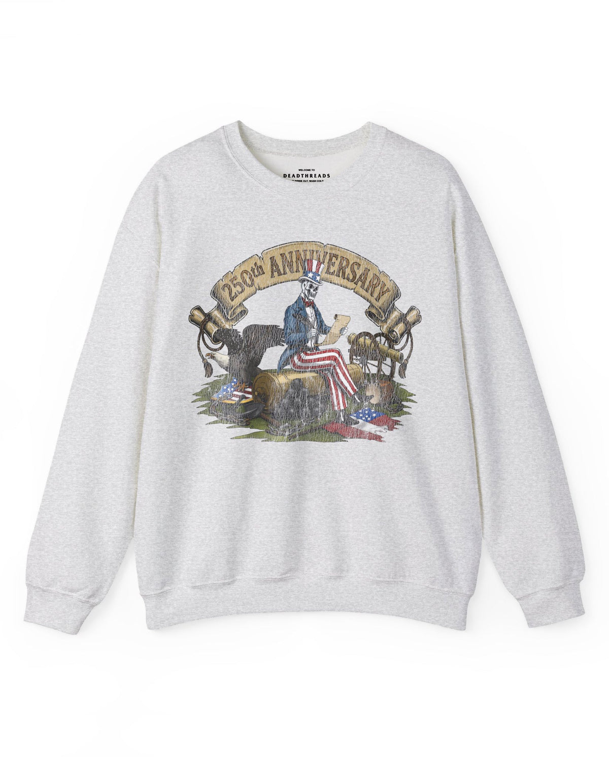 250th ANNIVERSARY v3 - CREWNECK SWEATSHIRT – Sweatshirt – Dead Threads Apparel