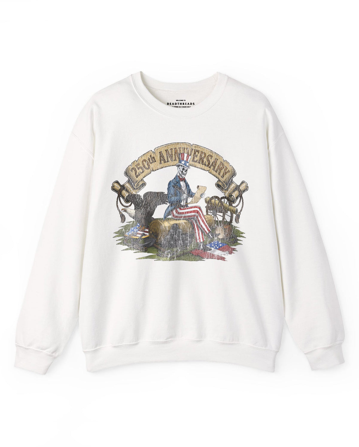 250th ANNIVERSARY v3 - CREWNECK SWEATSHIRT – Sweatshirt – Dead Threads Apparel