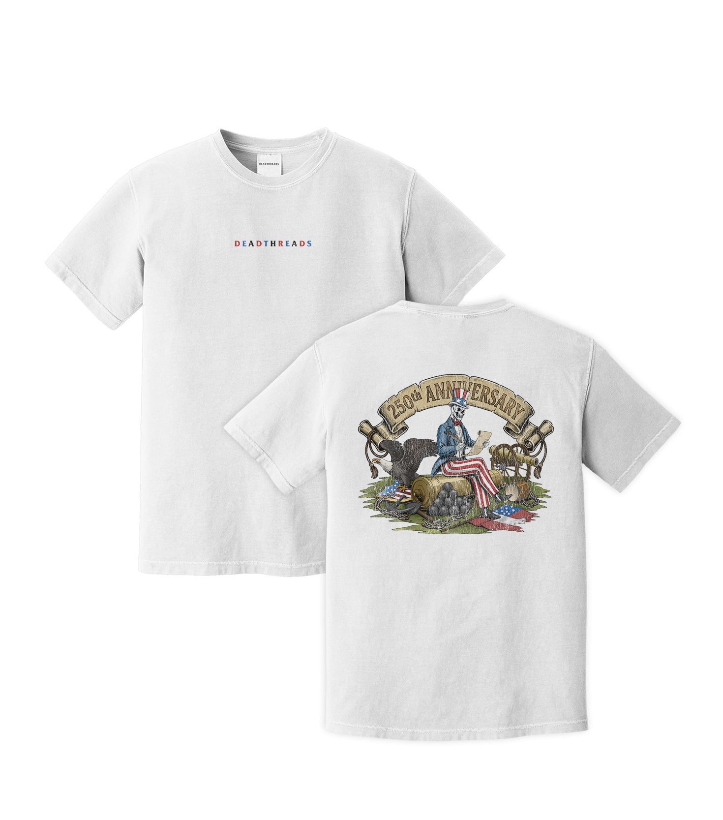 250th ANNIVERSARY v3 - “DT ESSENTIAL" PREMIUM T-SHIRT – T-Shirt – Dead Threads Apparel