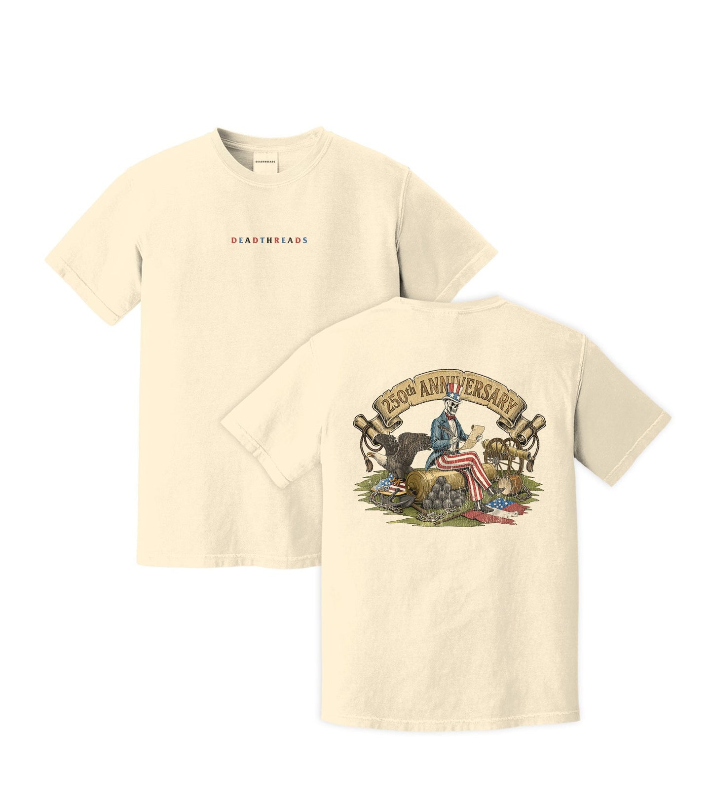 250th ANNIVERSARY v3 - “DT ESSENTIAL" PREMIUM T-SHIRT – T-Shirt – Dead Threads Apparel