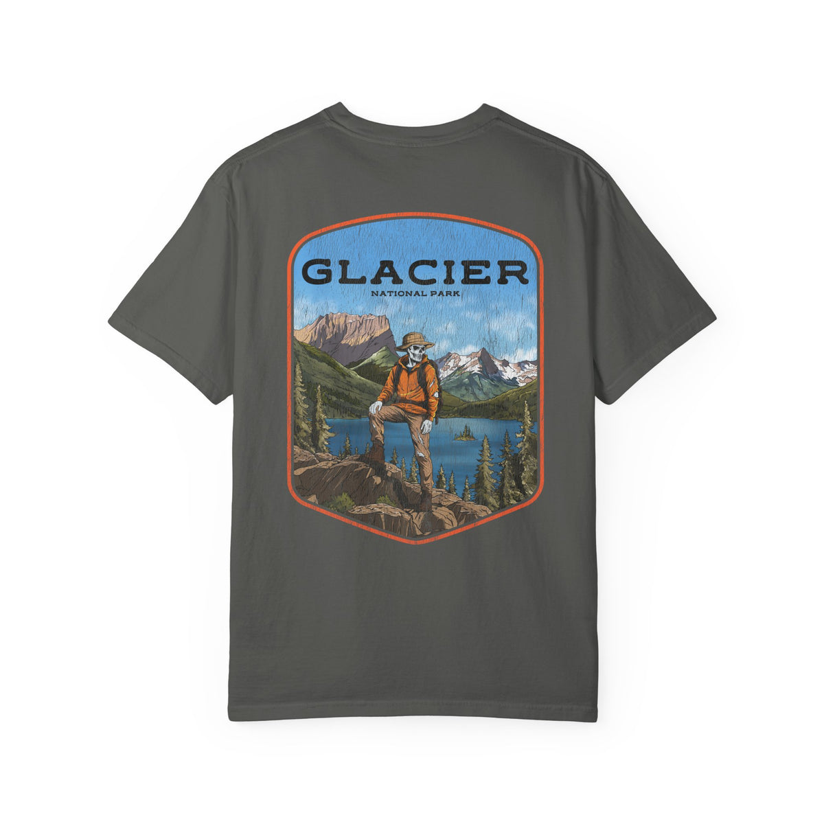 GLACIER NATIONAL PARK (MALE) - “DT ESSENTIAL" PREMIUM T-SHIRT