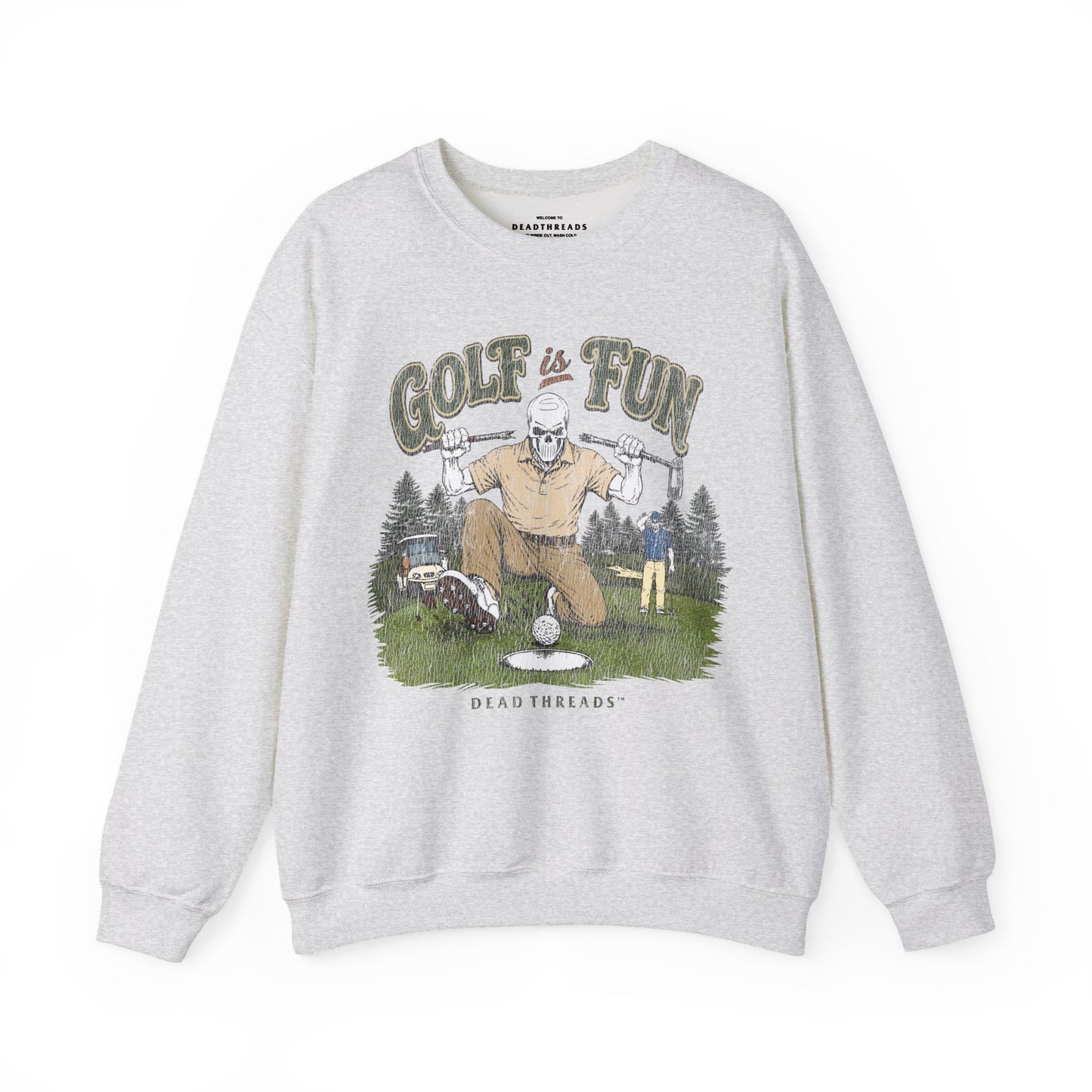 GOLF IS FUN - CREWNECK SWEATSHIRT