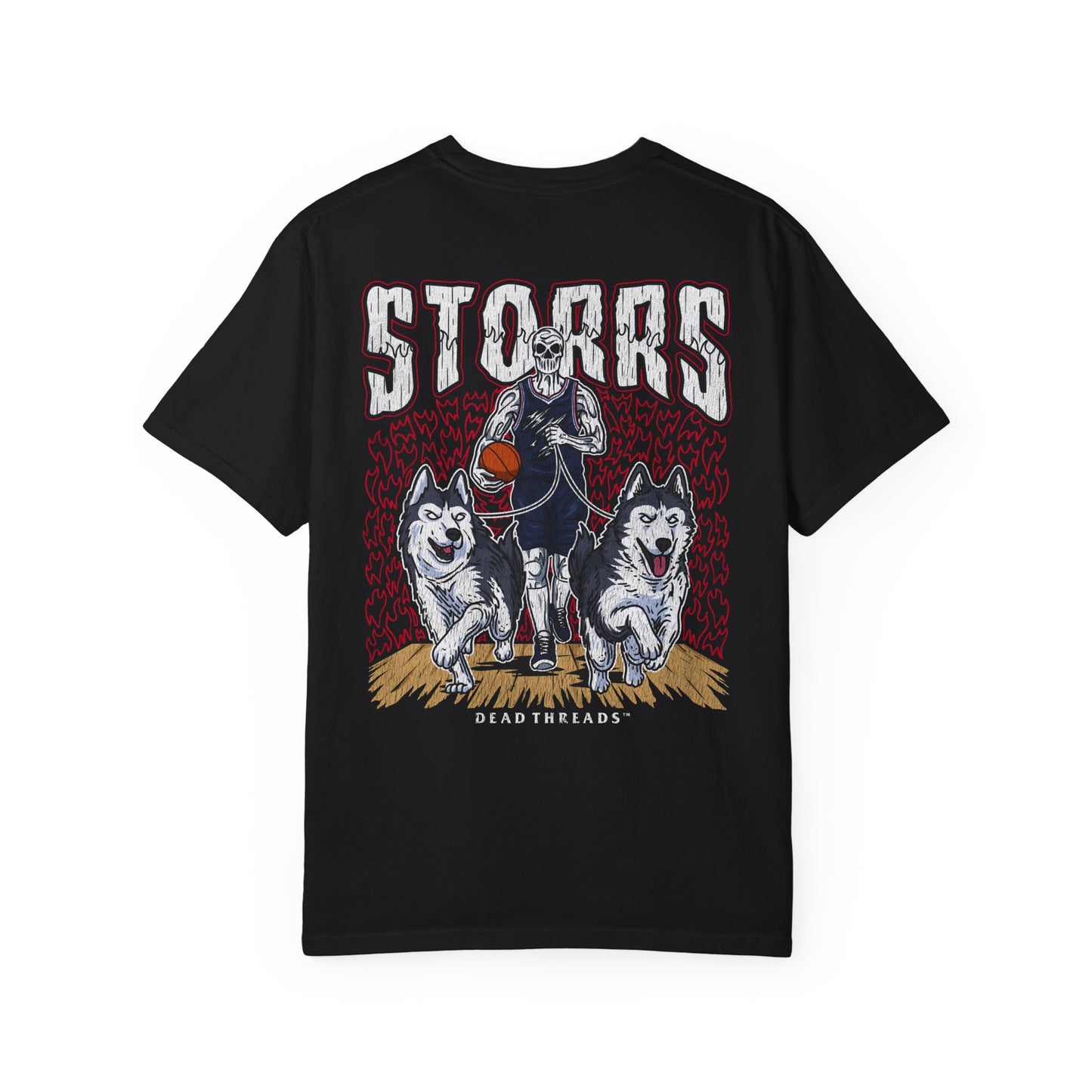 STORRS BASKETBALL - “3 SKULL” PREMIUM T-SHIRT