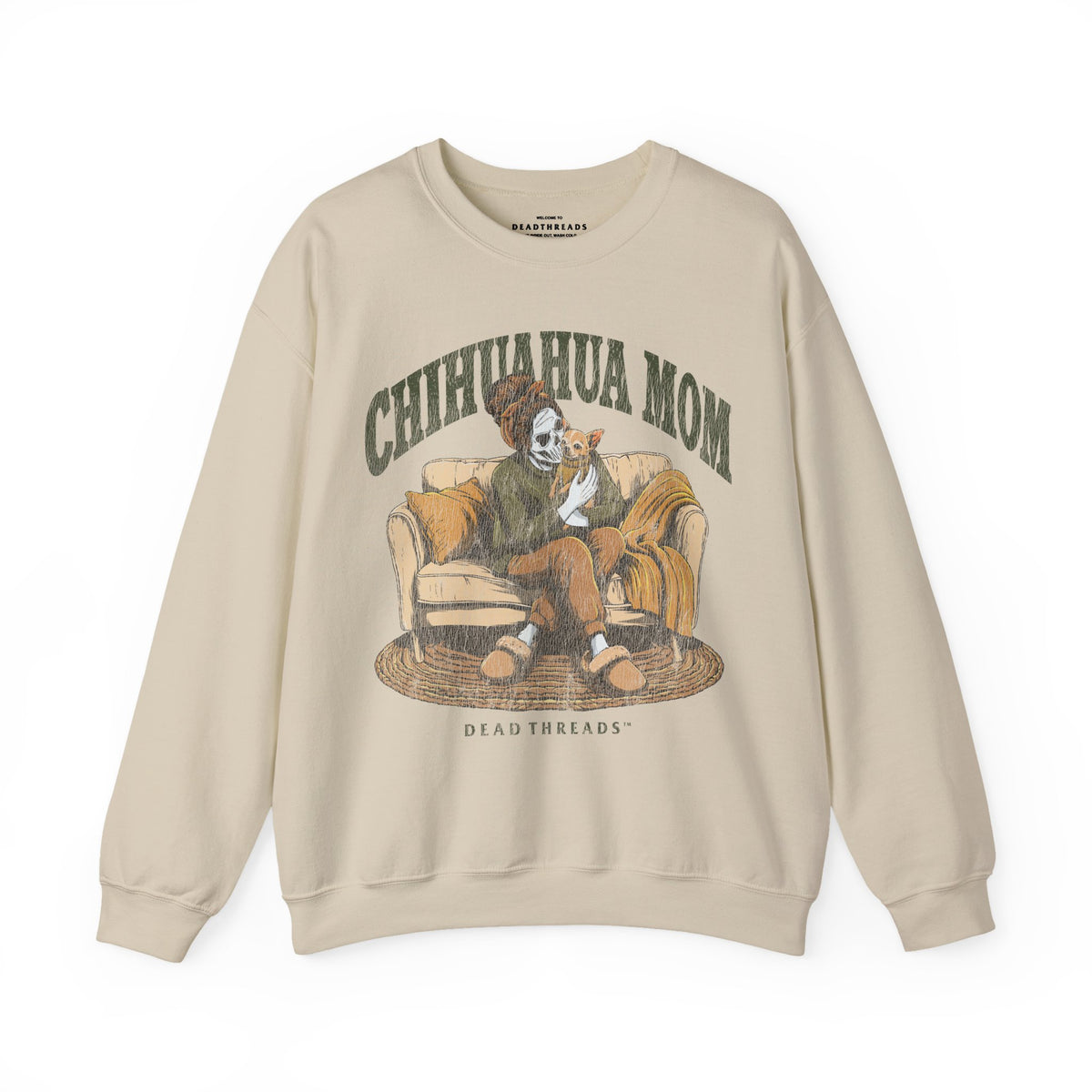CHIHUAHUA MOM - CREWNECK SWEATSHIRT
