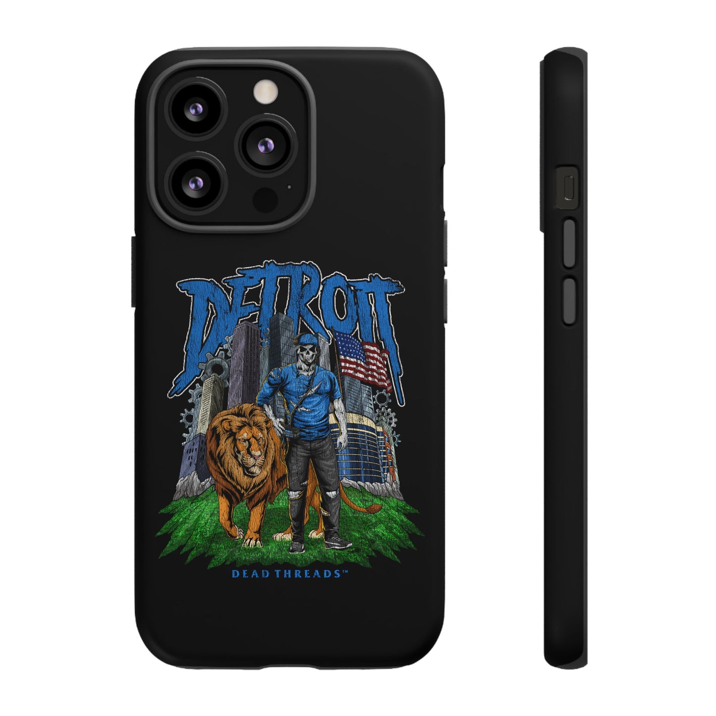 DETROIT FOOTBALL v3 - IPHONE TOUGH CASE