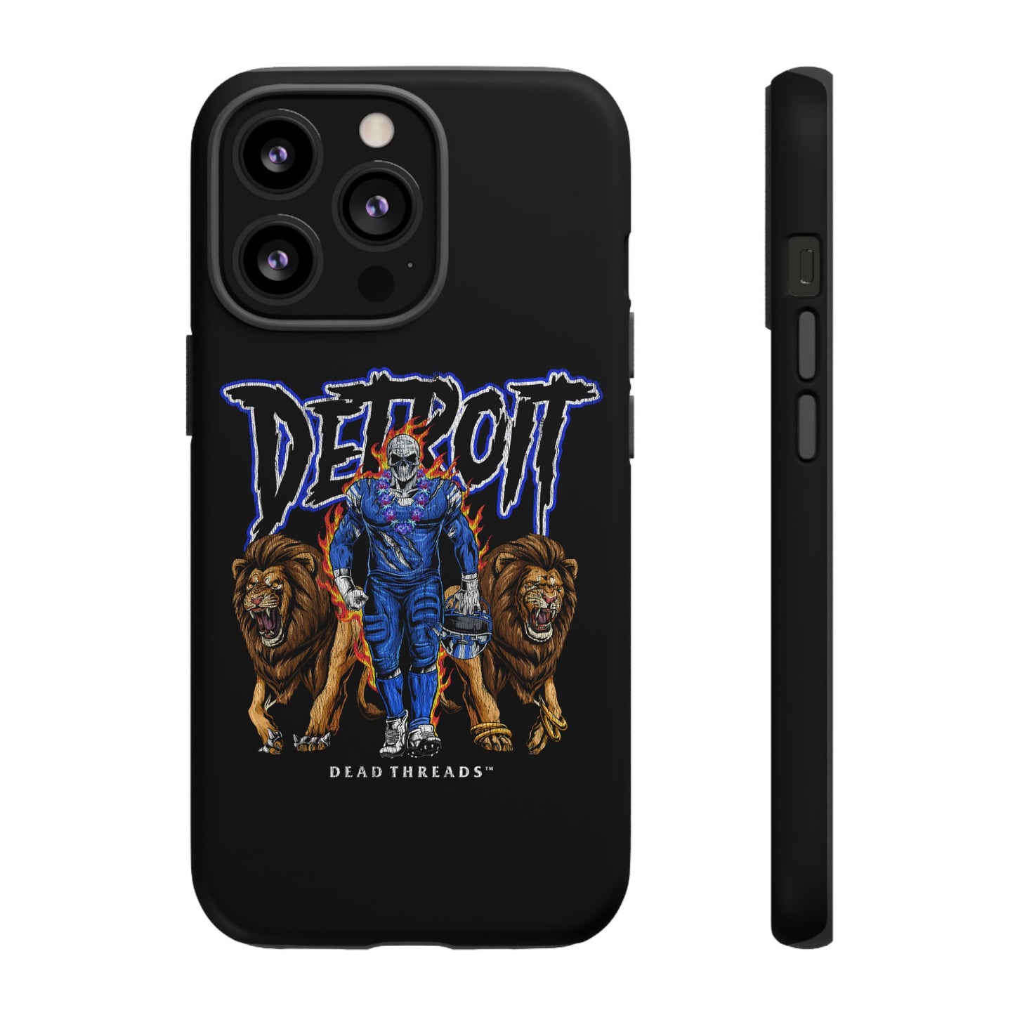 DETROIT FOOTBALL v4 - IPHONE TOUGH CASE