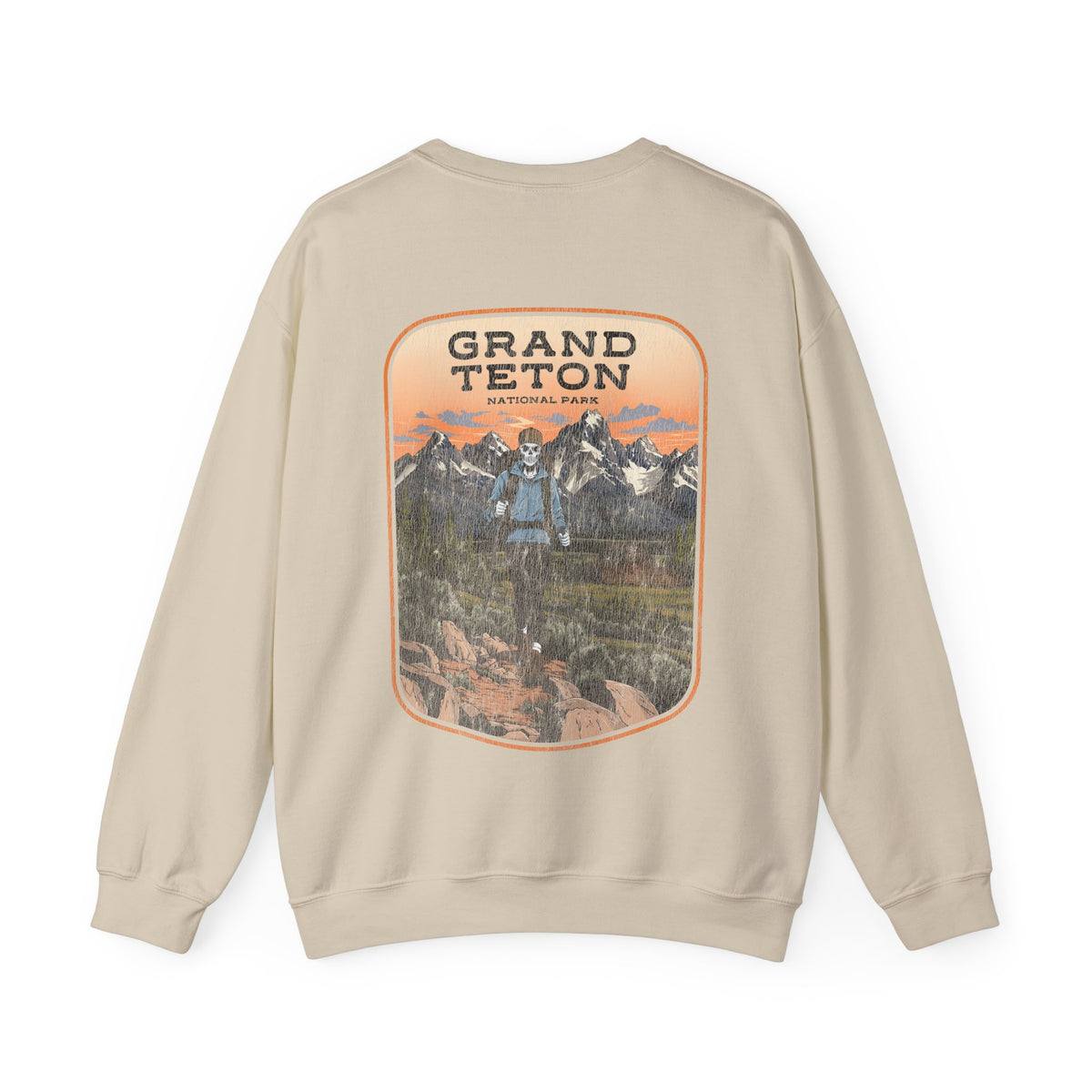GRAND TETON NATIONAL PARK (FEMALE) - “DT ESSENTIAL" CREWNECK SWEATSHIRT