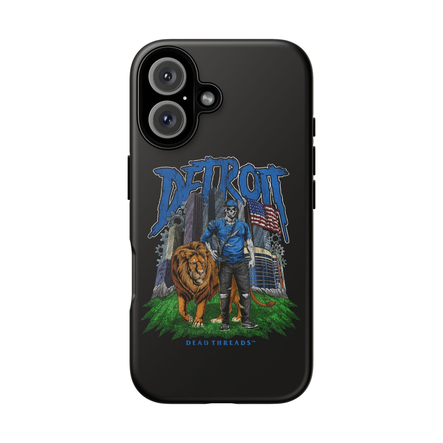 DETROIT FOOTBALL v3 - IPHONE TOUGH CASE