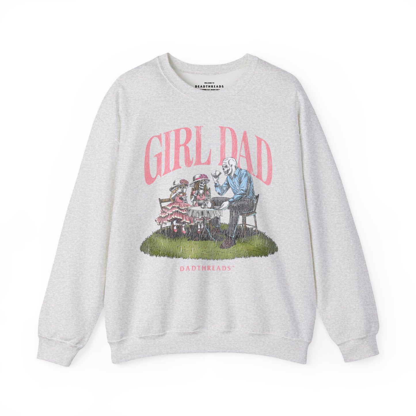 GIRL DAD v2 - CREWNECK SWEATSHIRT