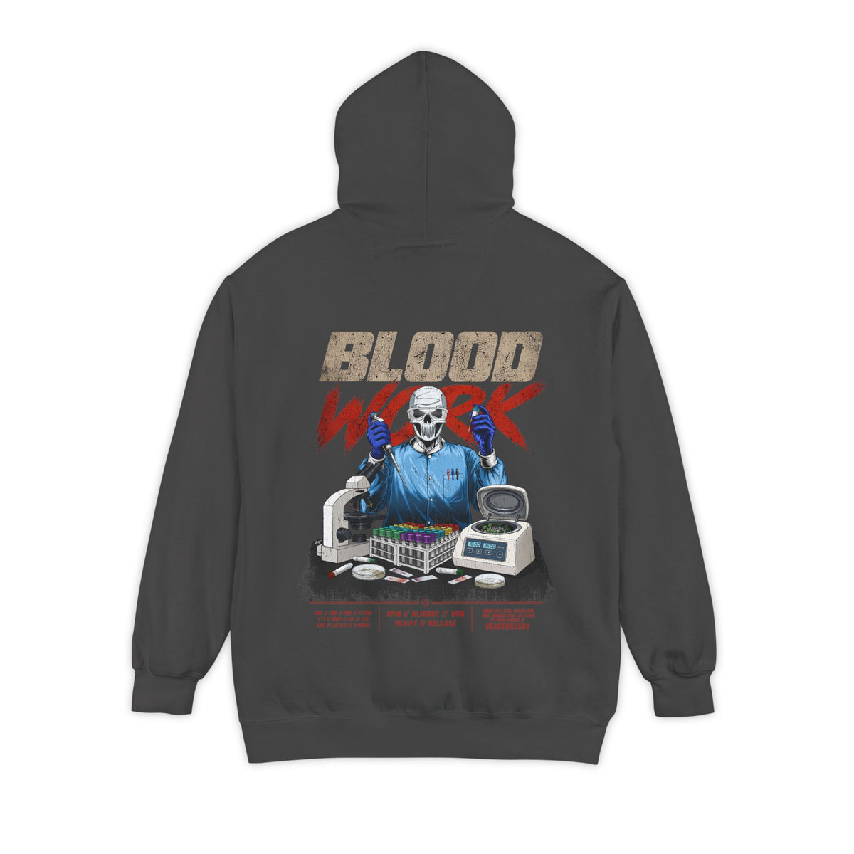 BLOOD WORK - “DT ESSENTIAL" HOODIE