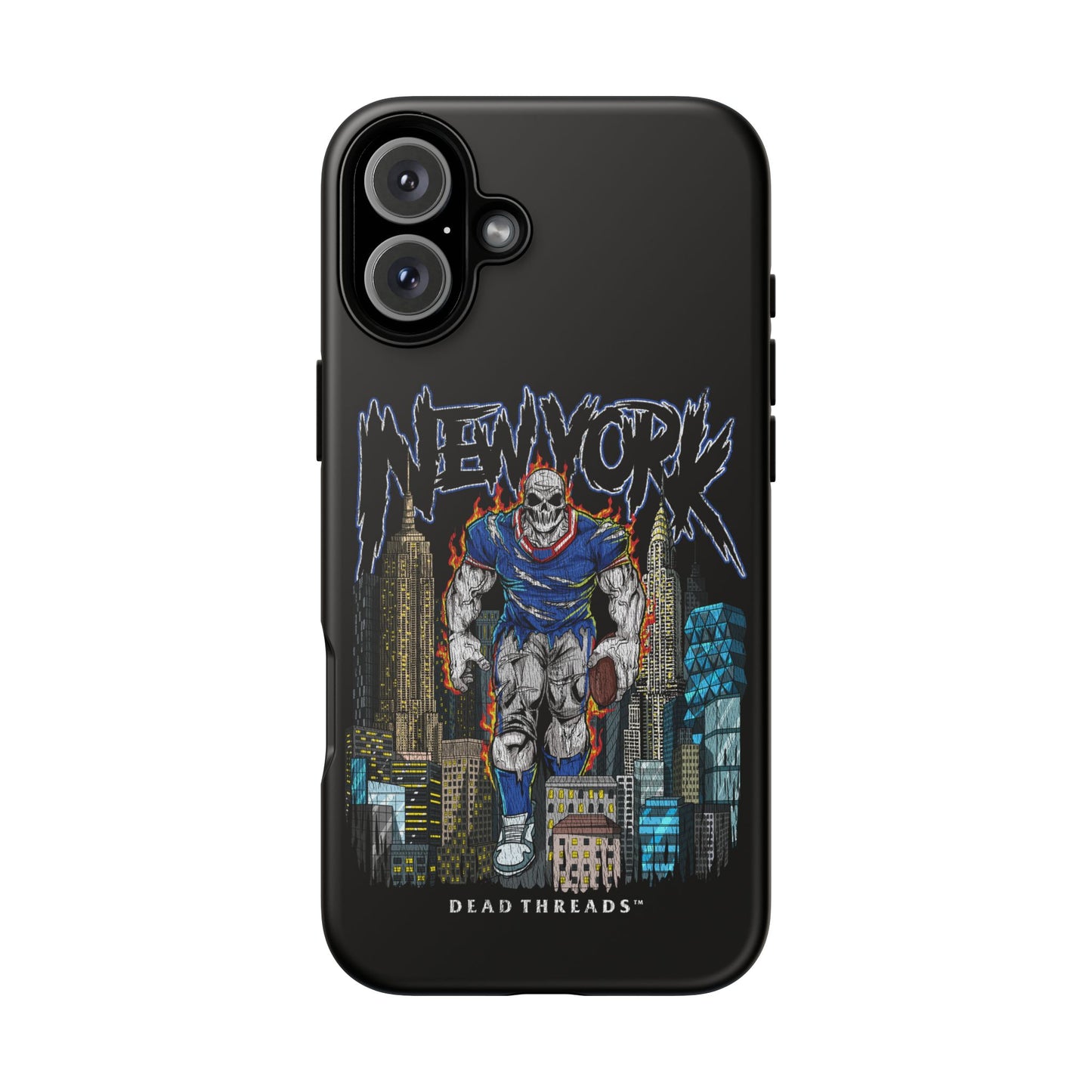 NEW YORK FOOTBALL BLUE - IPHONE TOUGH CASE