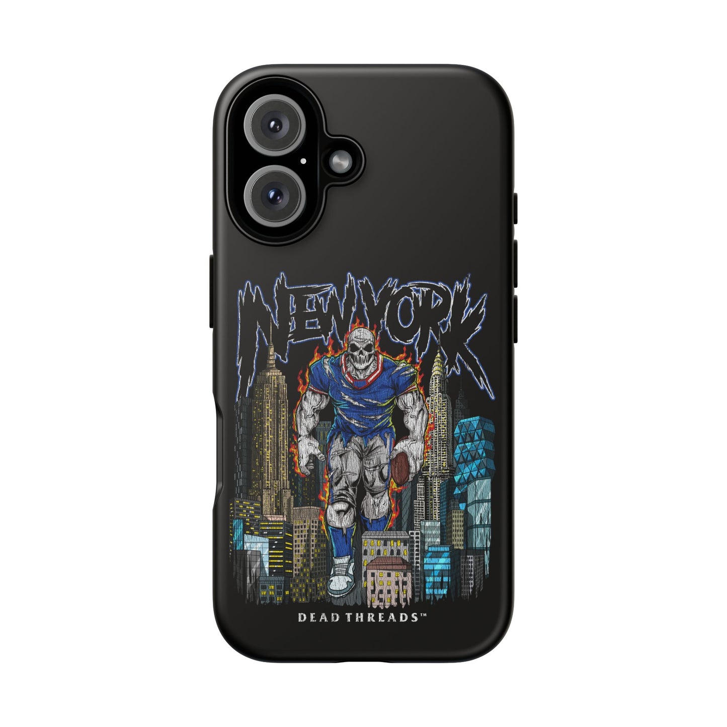 NEW YORK FOOTBALL BLUE - IPHONE TOUGH CASE