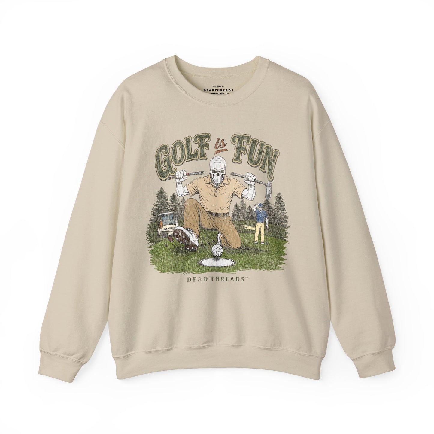 GOLF IS FUN - CREWNECK SWEATSHIRT