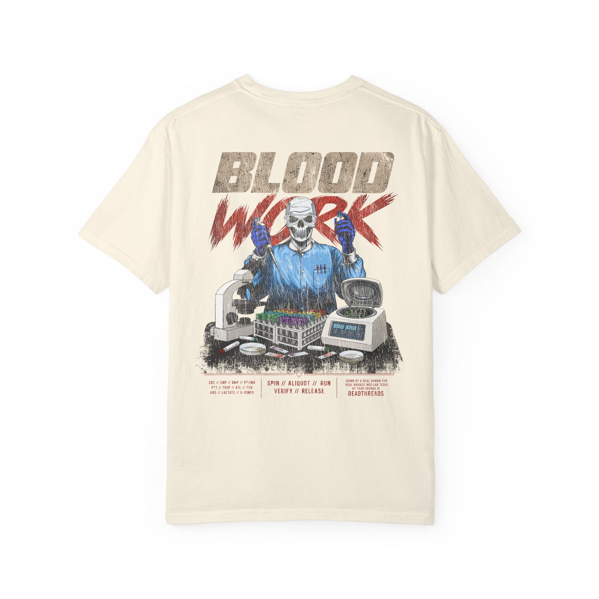 BLOOD WORK - “DT ESSENTIAL" PREMIUM T-SHIRT