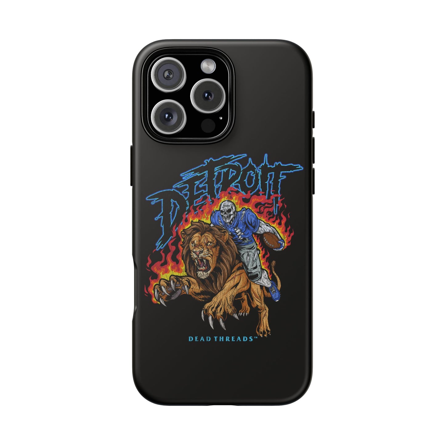 DETROIT FOOTBALL v2 - IPHONE TOUGH CASE