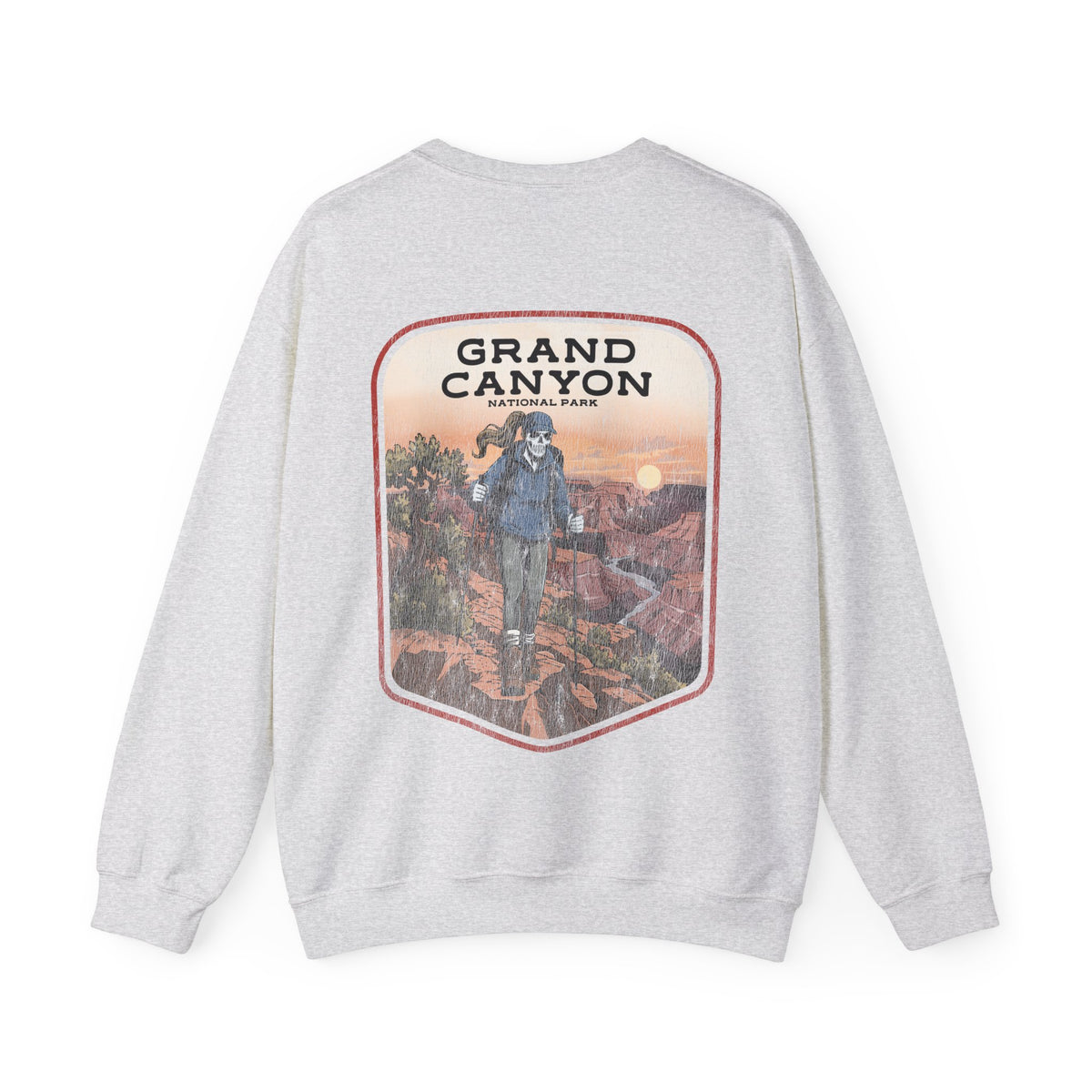 GRAND CANYON NATIONAL PARK (FEMALE) - “DT ESSENTIAL" CREWNECK SWEATSHIRT
