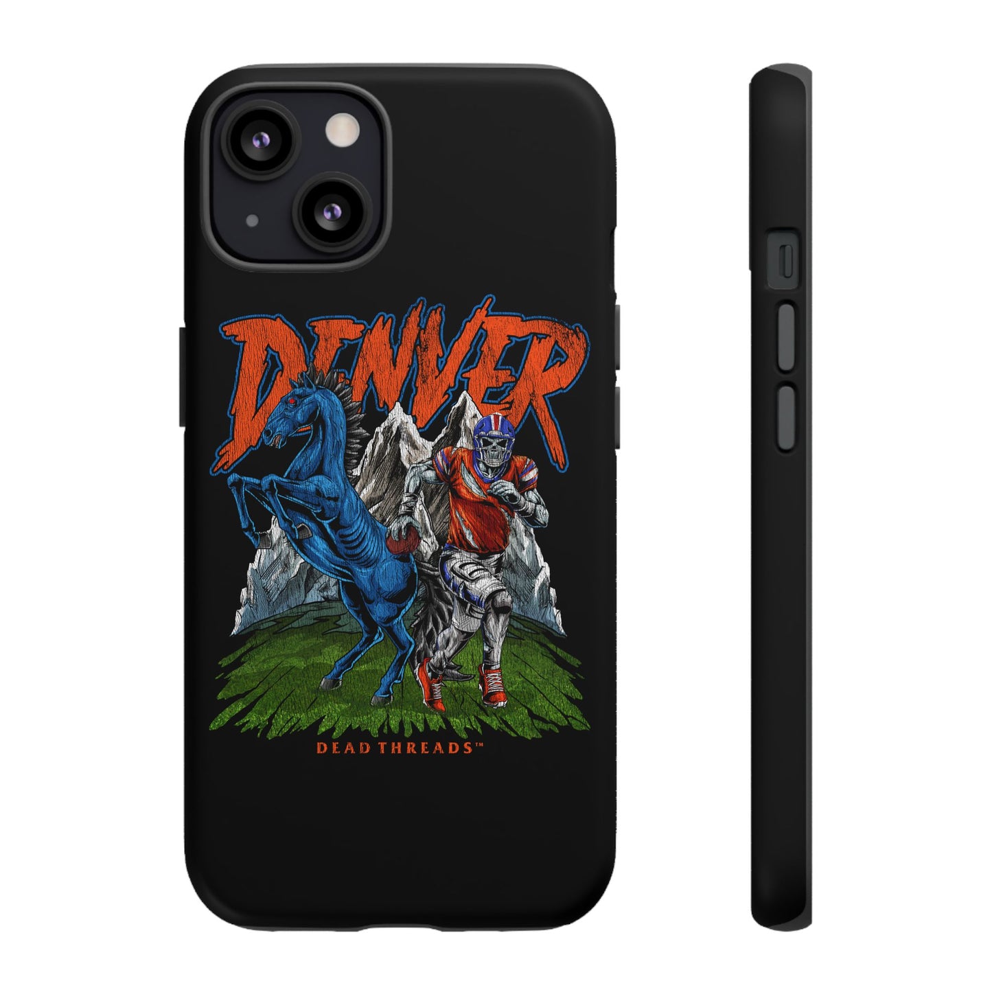 DENVER FOOTBALL v2 - IPHONE TOUGH CASE