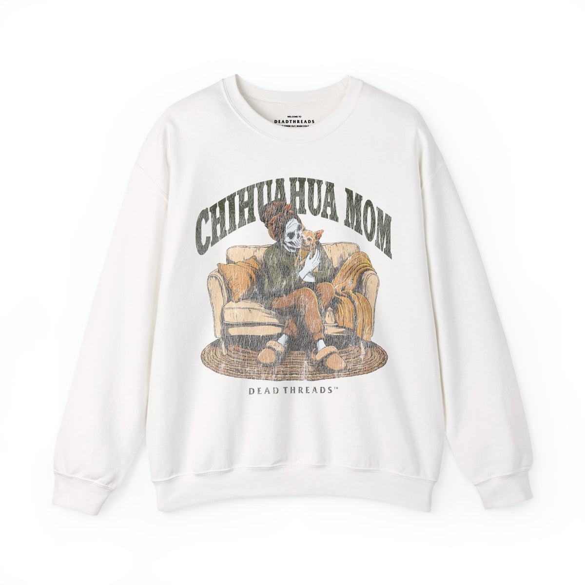 CHIHUAHUA MOM - CREWNECK SWEATSHIRT