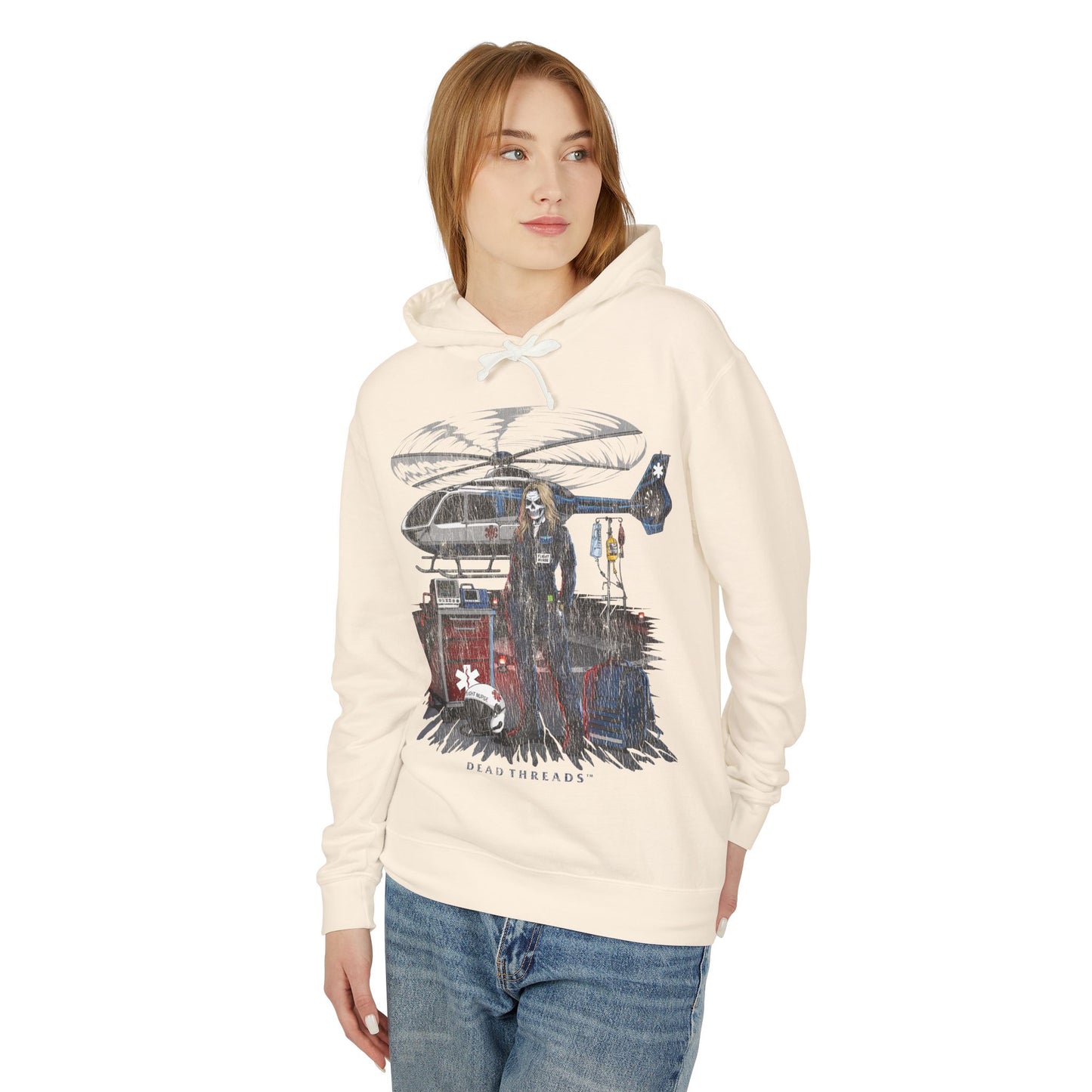 FLIGHT NURSE - LIGHTWEIGHT HOODIE