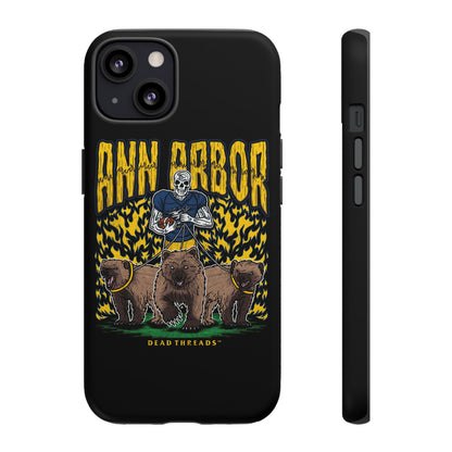 ANN ARBOR F0OTBALL - IPHONE TOUGH CASE