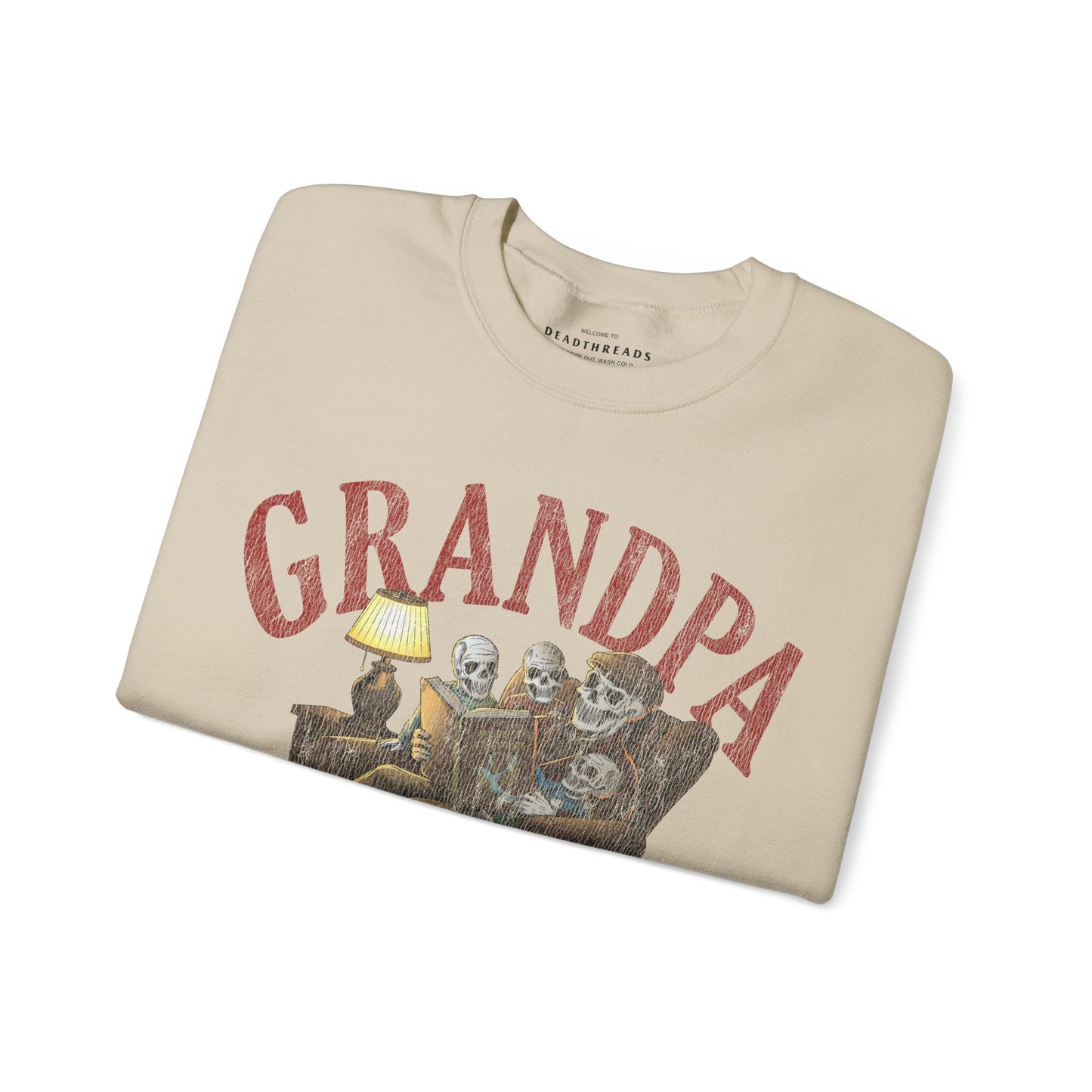 GRANDPA v4 - CREWNECK SWEATSHIRT