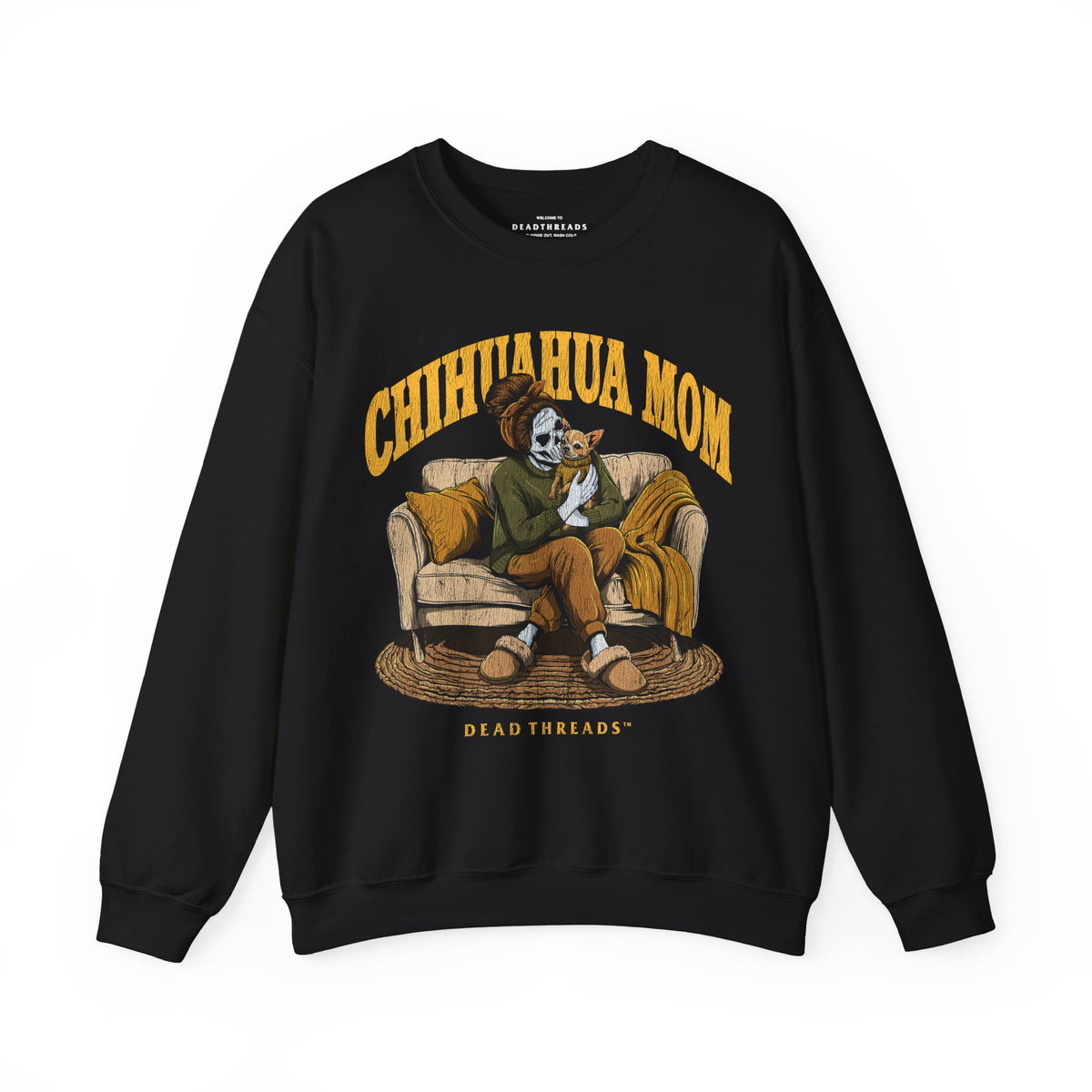 CHIHUAHUA MOM - CREWNECK SWEATSHIRT