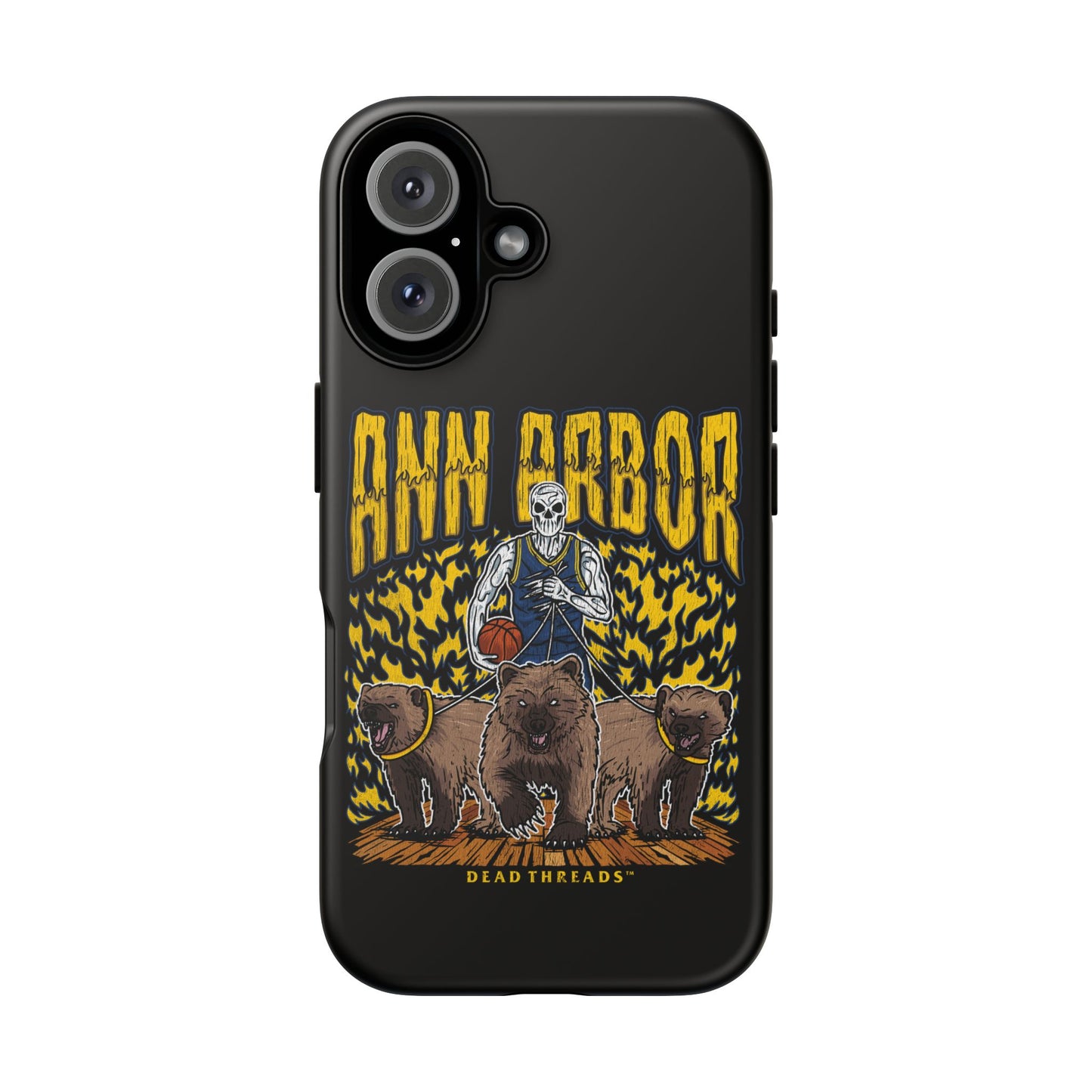 ANN ARBOR BASKETBALL - IPHONE TOUGH CASE