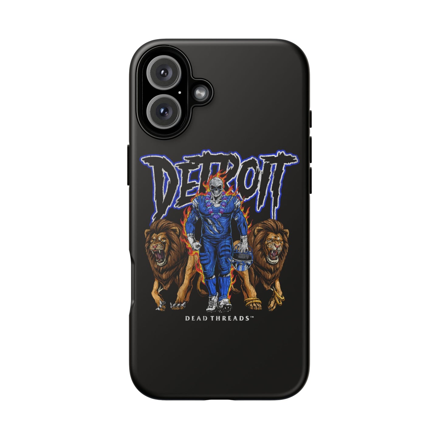 DETROIT FOOTBALL v4 - IPHONE TOUGH CASE