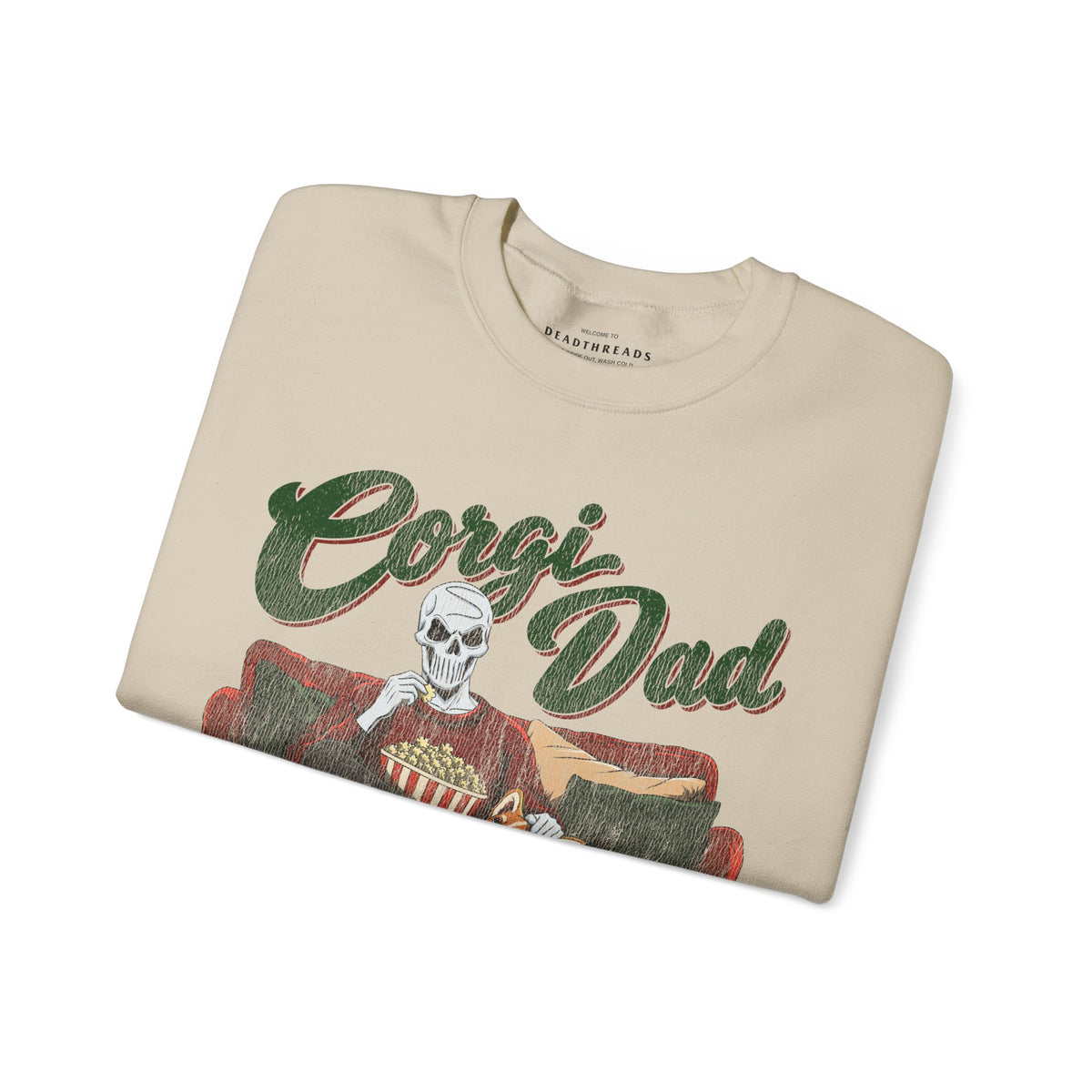 CORGI DAD - CREWNECK SWEATSHIRT