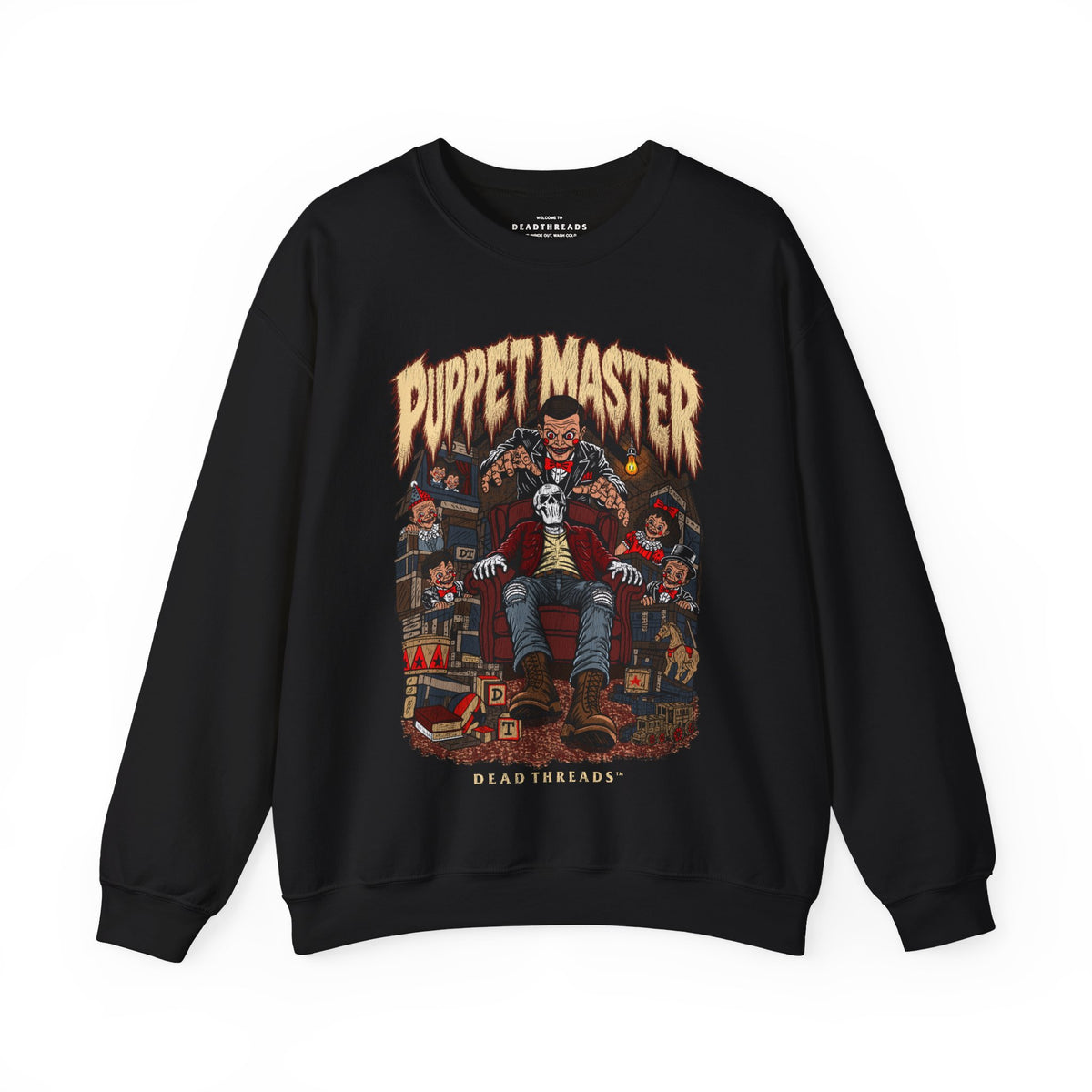 PUPPET MASTER CREWNECK SWEATSHIRT - Halloween Limited Drop