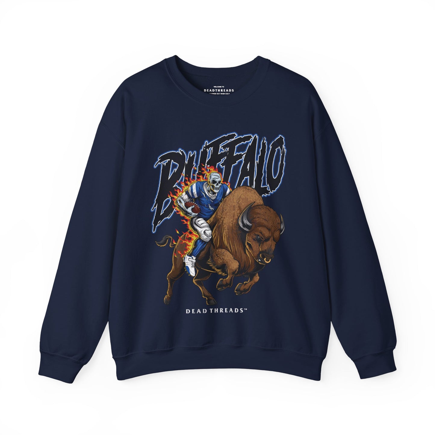 BUFFALO FOOTBALL v3 CREWNECK SWEATSHIRT