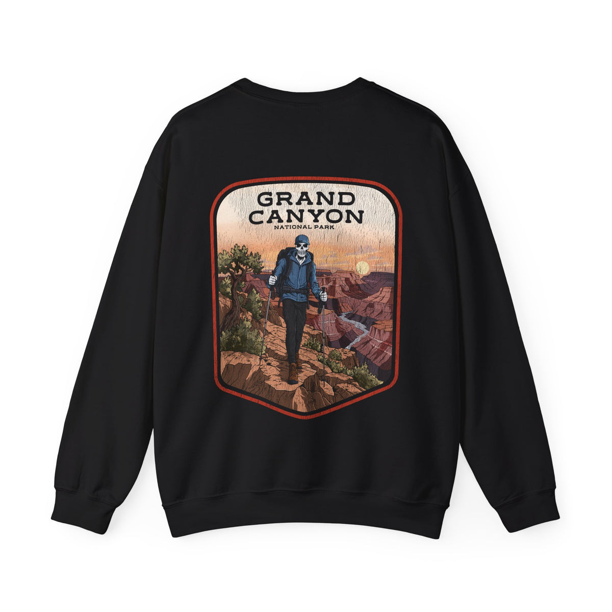 GRAND CANYON NATIONAL PARK (MALE) - “DT ESSENTIAL" CREWNECK SWEATSHIRT
