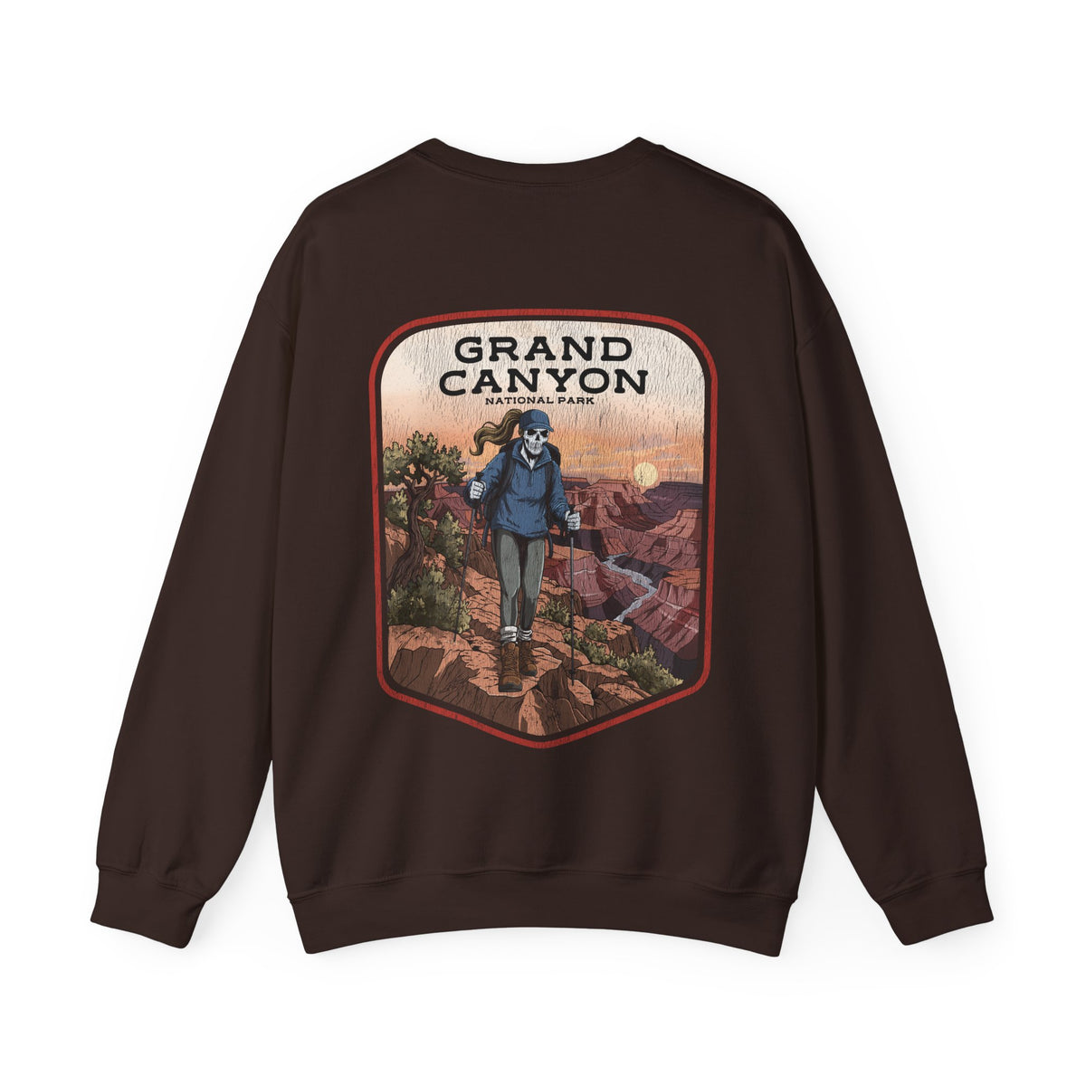 GRAND CANYON NATIONAL PARK (FEMALE) - “DT ESSENTIAL" CREWNECK SWEATSHIRT